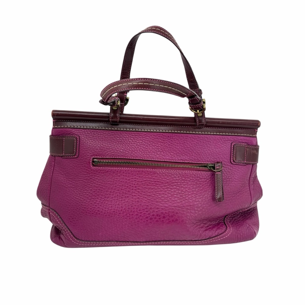 Rare Vintage Coach 9749 Legacy Pink Leather Satchel T… - Gem